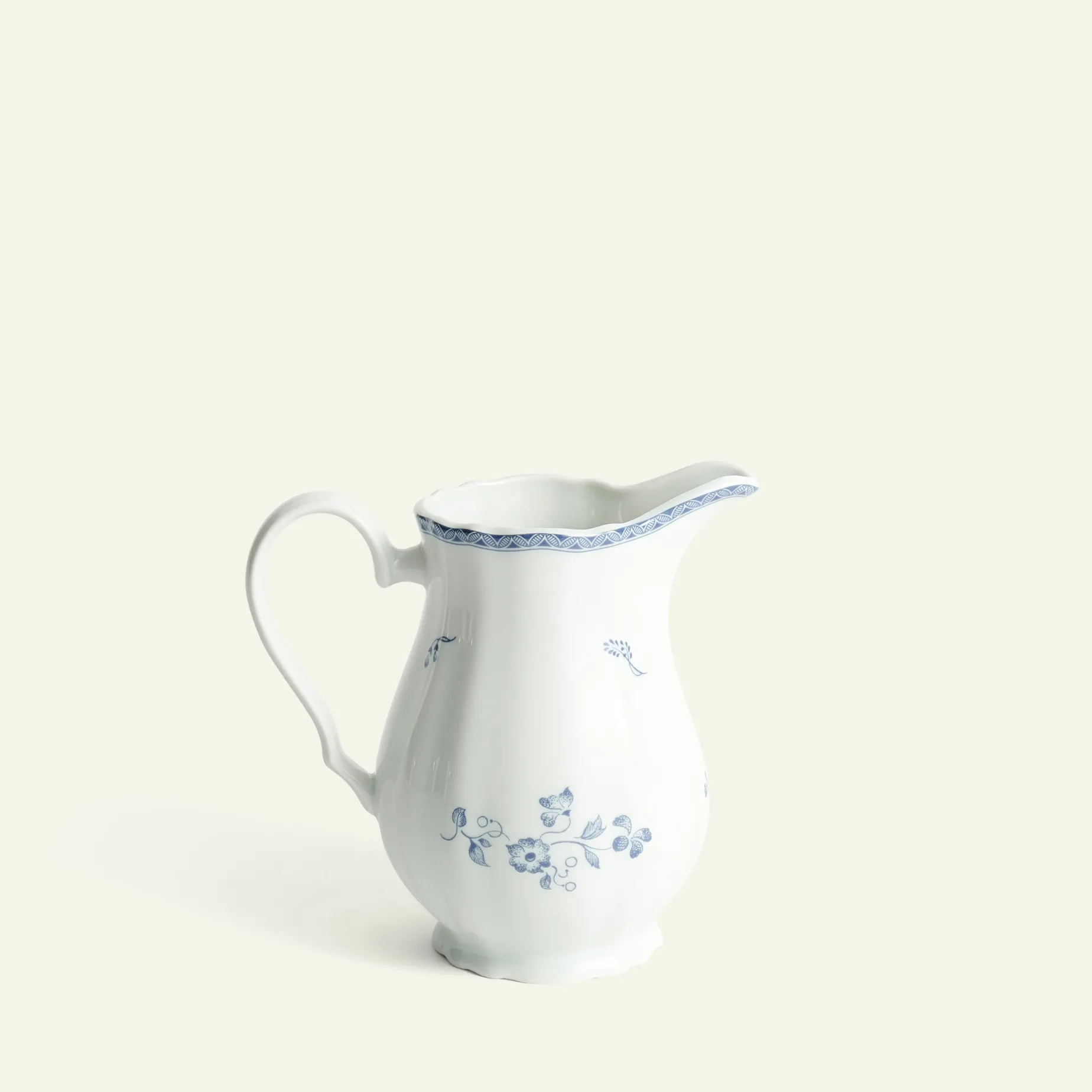 Blå Herregård mugge 50 cl Fyrklövern