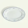 Blå Herregård serveringsfat 39 cm Fyrklövern