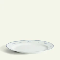 Blå Herregård serveringsfat 39 cm Fyrklövern