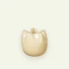 Broste Copenhagen Esther vase/lyslykt 9,8 x 9,5 cm, Anise Flower Yellow Fyrklövern