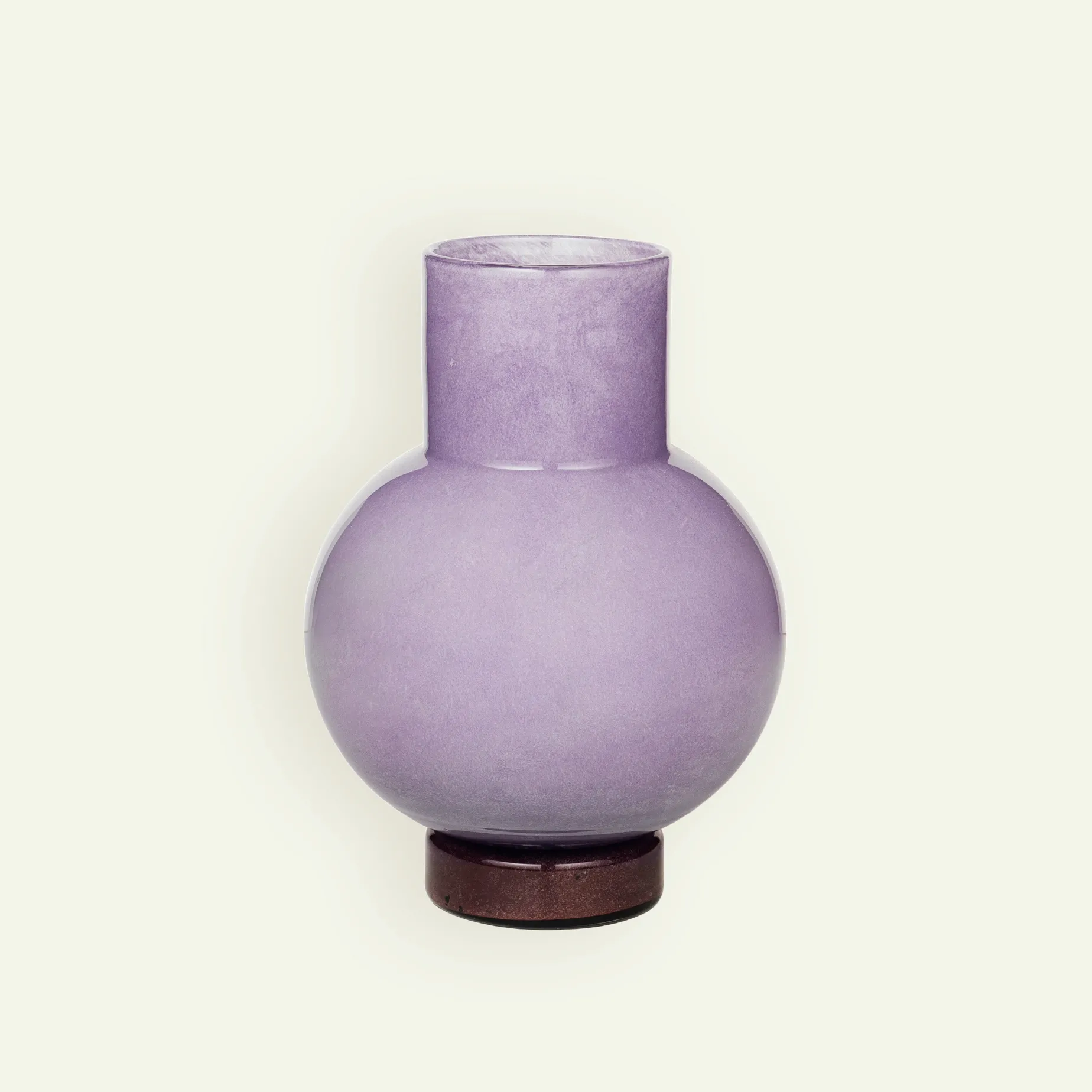Broste Copenhagen Mari vase 20 x 27 cm, Orchid Light Purple Fyrklövern