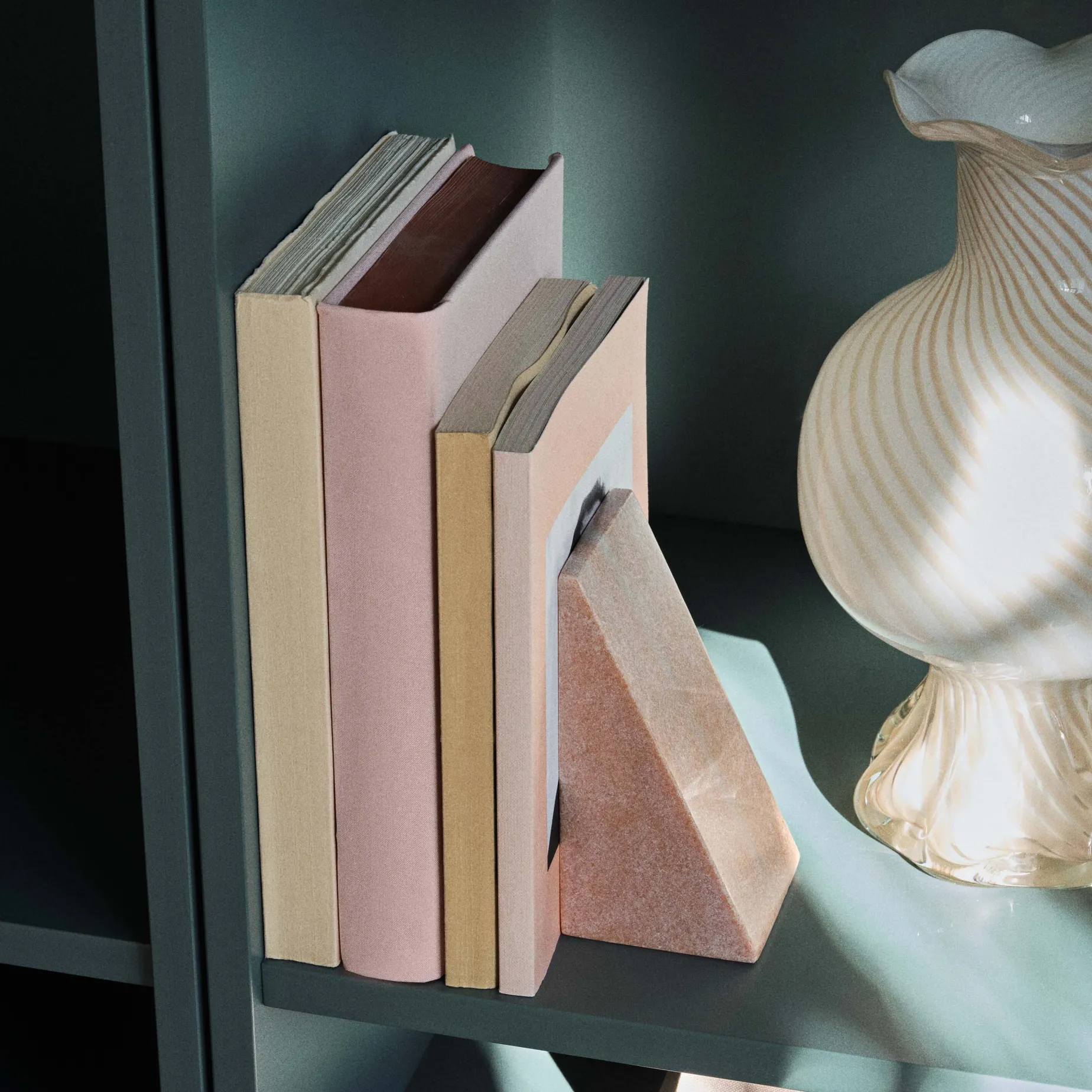 Broste Copenhagen Mella vase 17,5 x 30 cm, Taupe Sand Fyrklövern