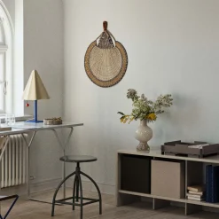 Broste Copenhagen Mella vase 17,5 x 30 cm, Taupe Sand Fyrklövern