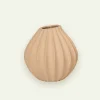 Broste Copenhagen Wide vase 25 x 25 cm, Indian Tan Fyrklövern