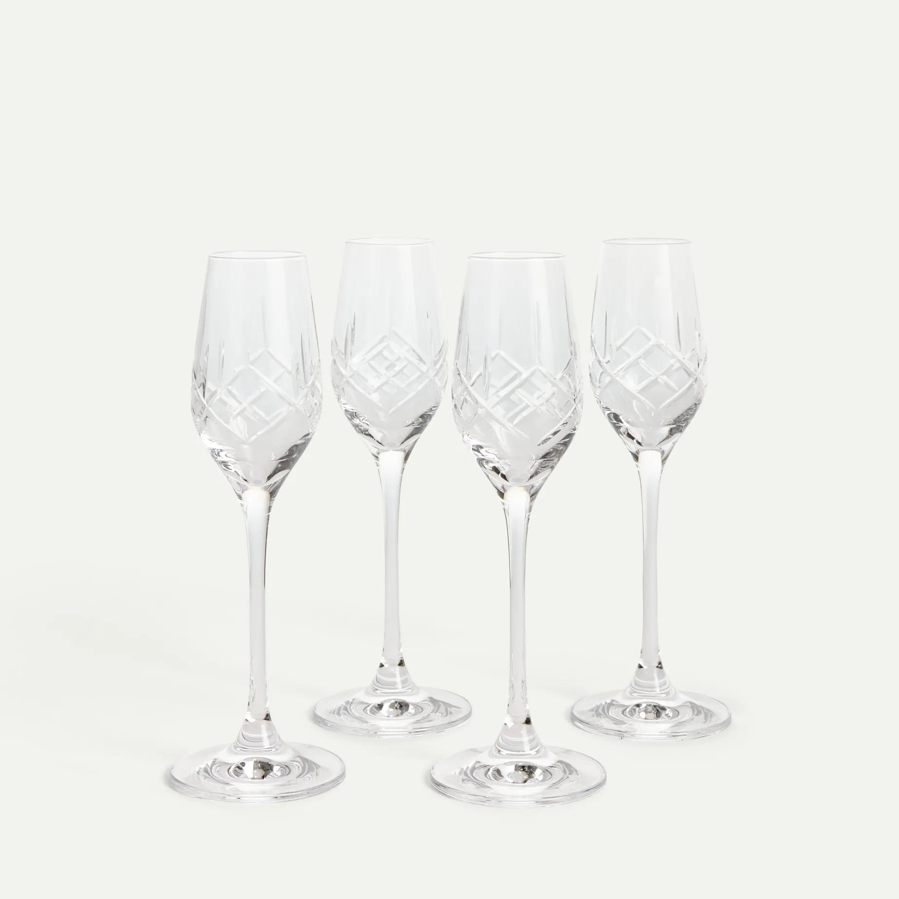Crown snaps & likørglass 10 cl 4-pk Fyrklövern