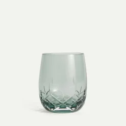 Crown vannglass 30 cl, Grønn Fyrklövern