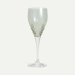 Crown vinglass 30 cl, Grønn Fyrklövern