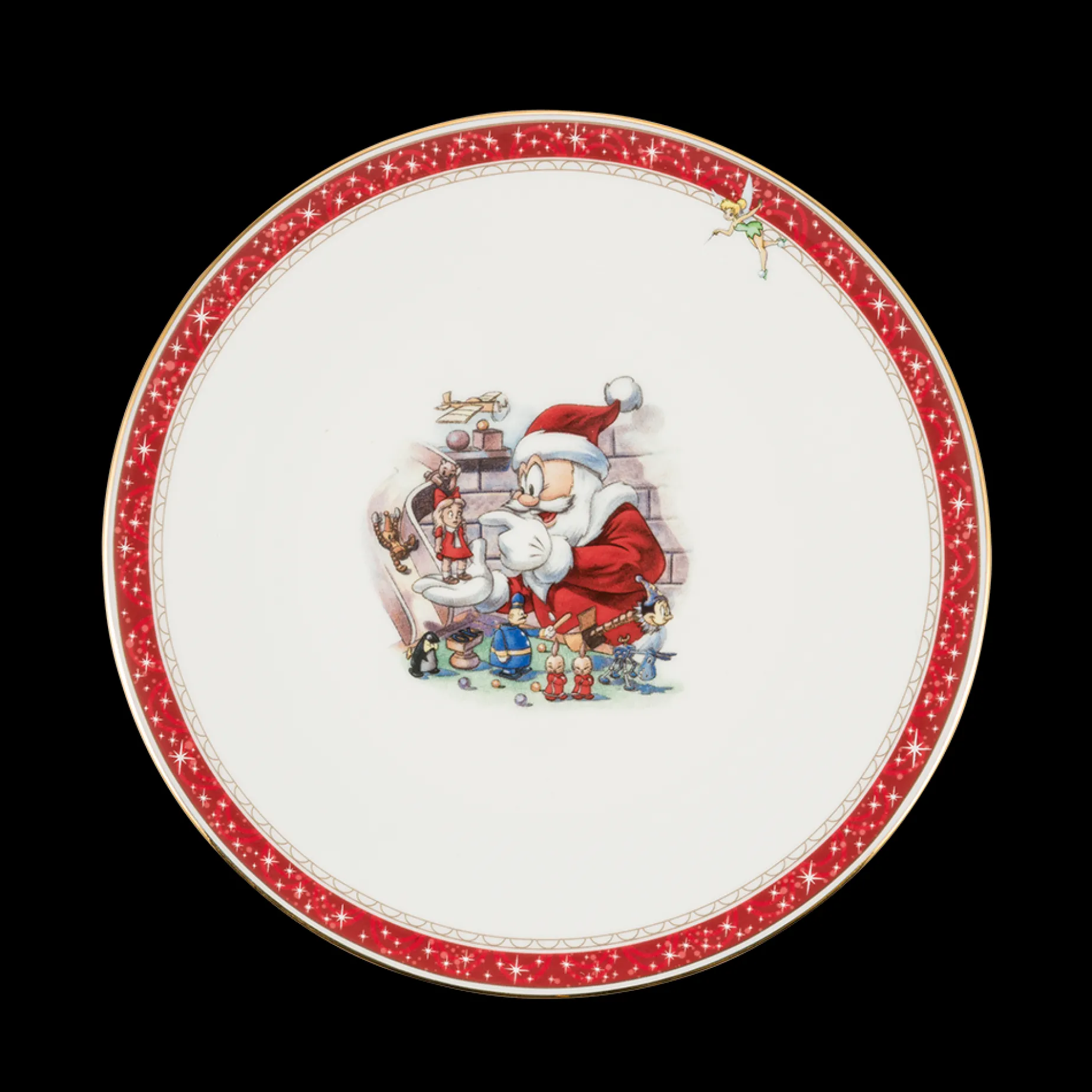 Disney Jul Jubileum asjett 21 cm Nissens verksted Fyrklövern