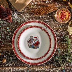 Disney Jul Jubileum asjett 21 cm Nissens verksted Fyrklövern