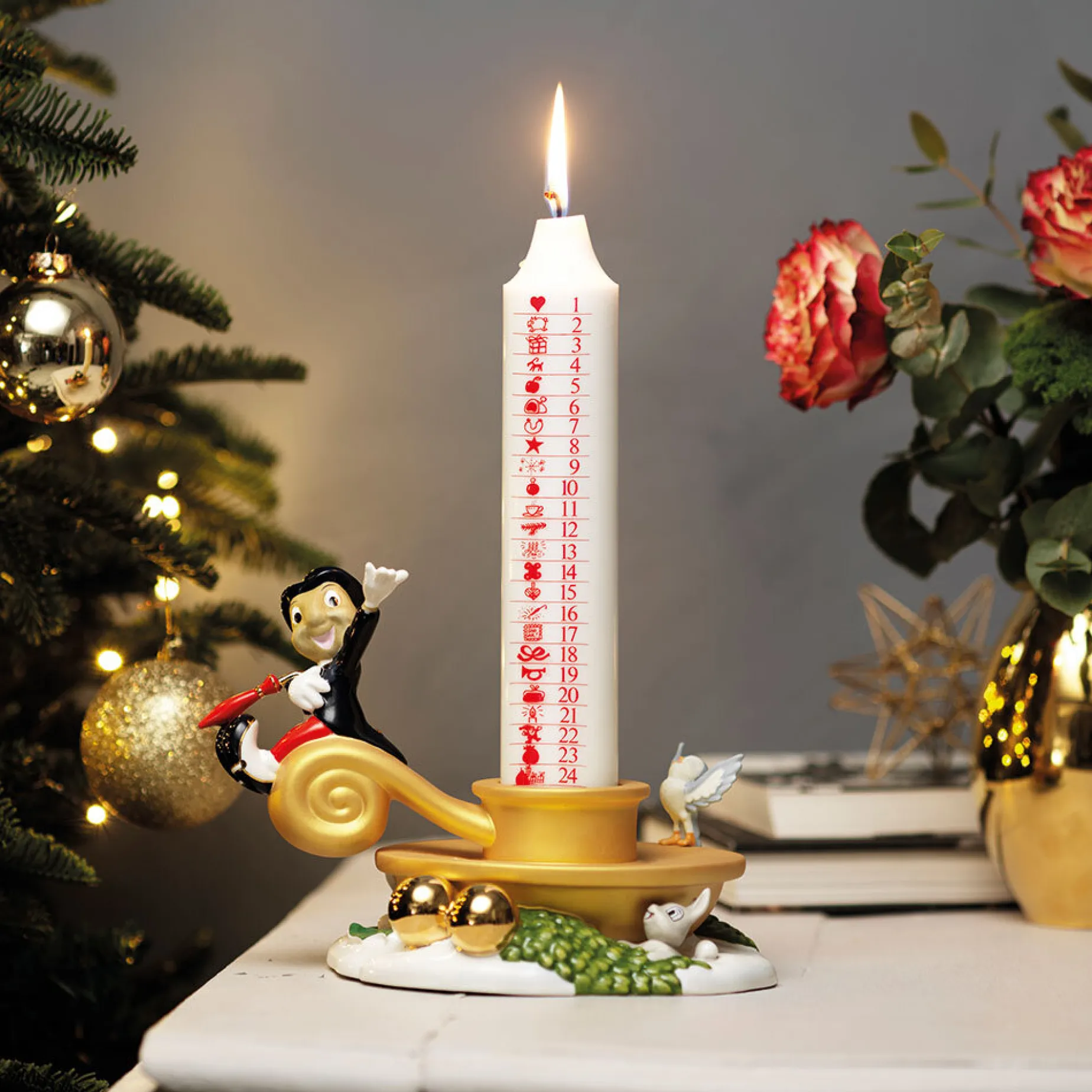Disney Timmy Gresshoppe lysestake Fyrklövern