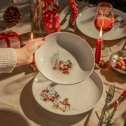 Disney Vinter dyp tallerken 22 cm Fyrklövern
