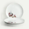 Disney Vinter tallerken 27 cm 4-pk Fyrklövern
