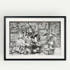 Disney Wonderful Memories litografi 43 x 65 cm Fyrklövern