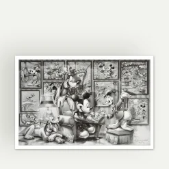 Disney Wonderful Memories litografi 43 x 65 cm Fyrklövern