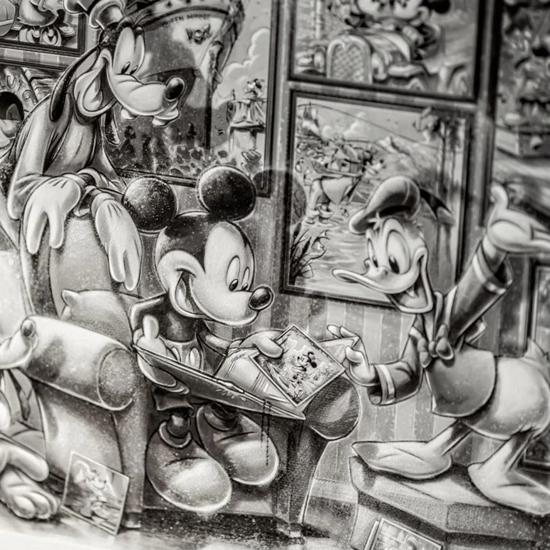 Disney Wonderful Memories litografi 43 x 65 cm Fyrklövern