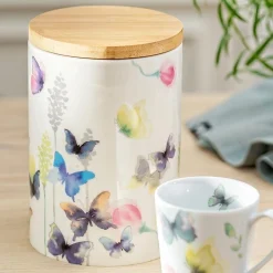 Dream Collection krukke med bambuslokk 18 cm Fyrklövern