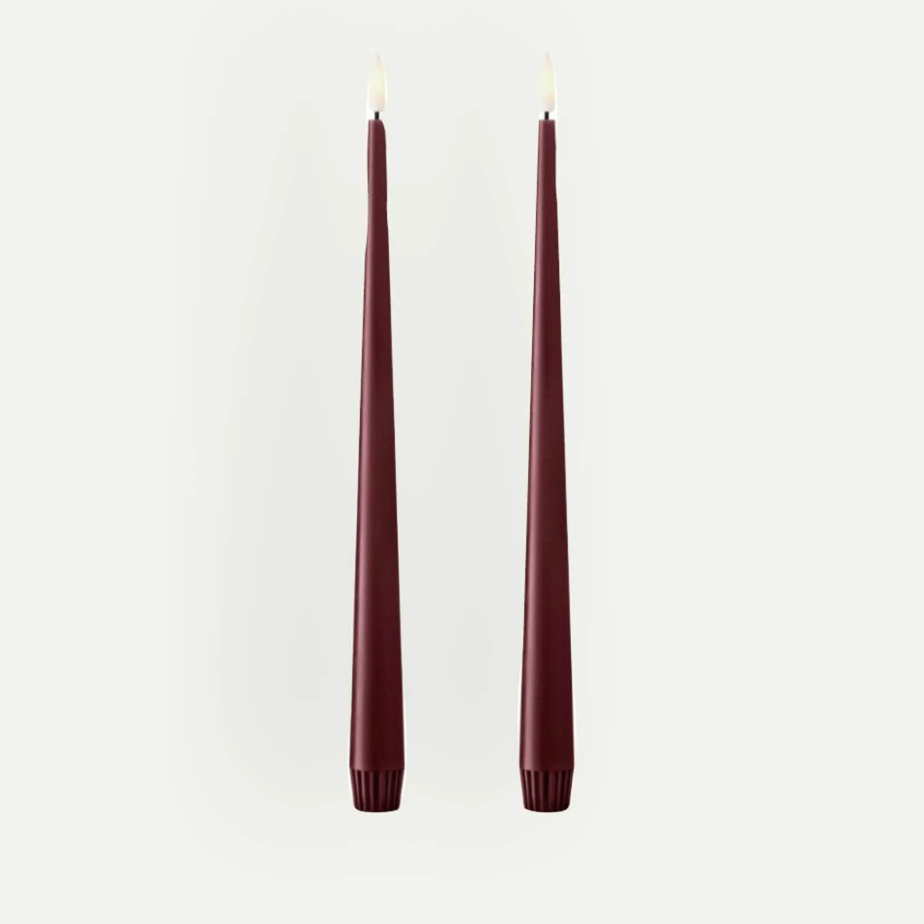 ester & erik LED-lys 30 cm 2-pk, Deep Wine 44/2 Fyrklövern