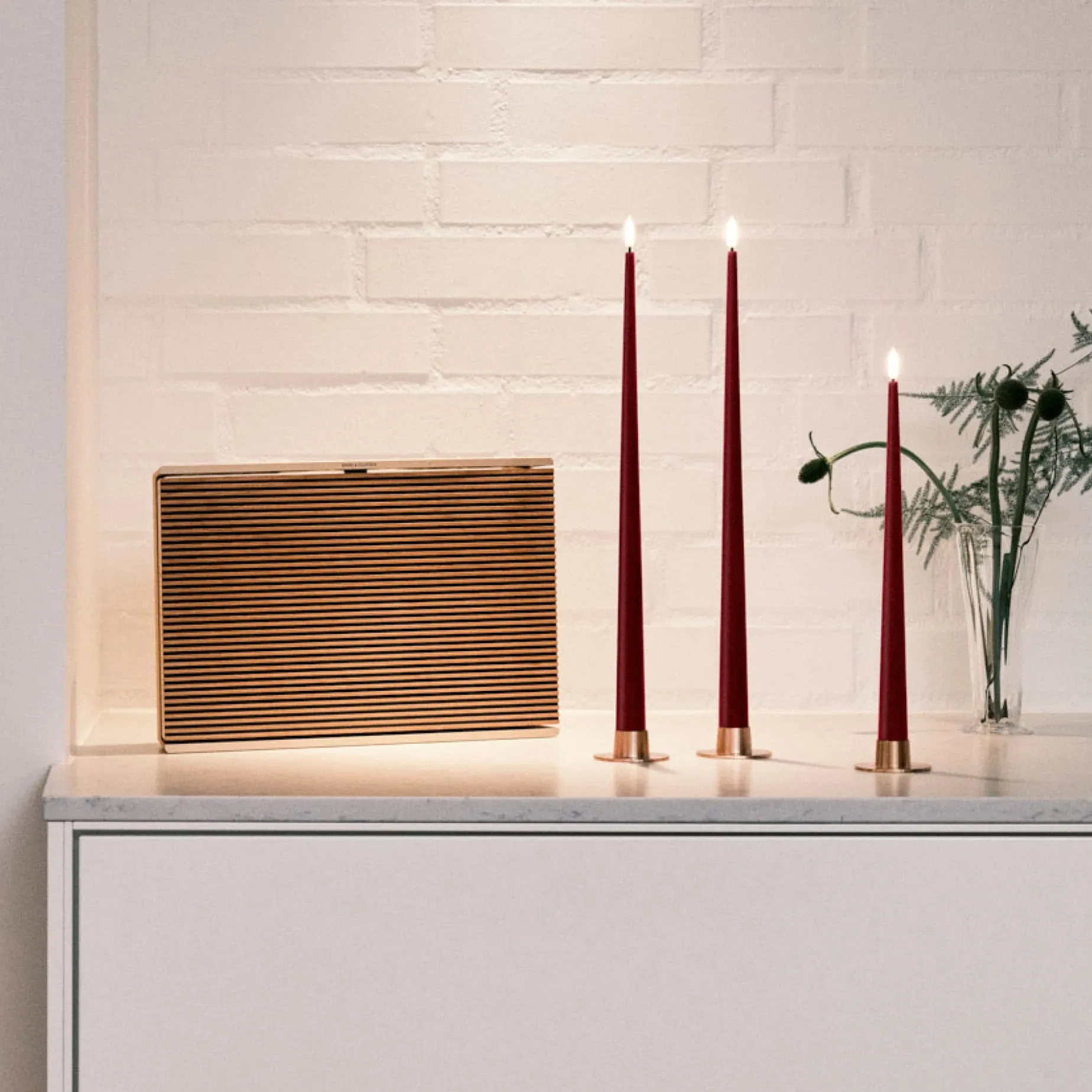 ester & erik LED-lys 30 cm 2-pk, Deep Wine 44/2 Fyrklövern