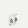 Gammeldags Jul lysestake 11 cm – 2-pk  Fyrklövern