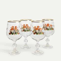 Gammeldags Jul vinglass 45 cl 4-pk Fyrklövern