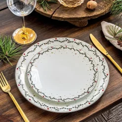 Juleminner asjett 22 cm 4-pk, Tradisjon Fyrklövern