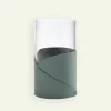 Lind DNA Fold vase 11 x 20 cm, Pastel Green  Fyrklövern