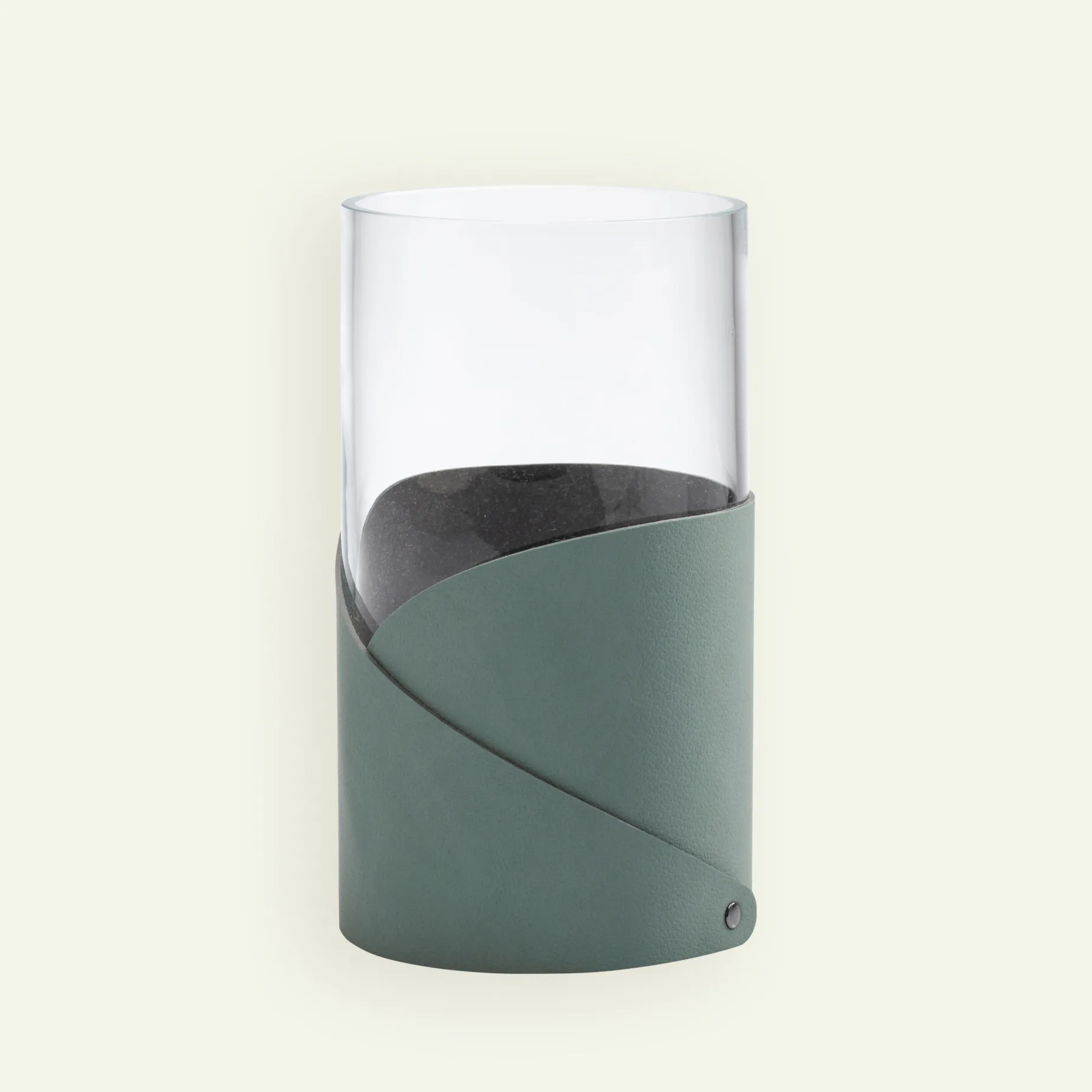 Lind DNA Fold vase 11 x 20 cm, Pastel Green Fyrklövern