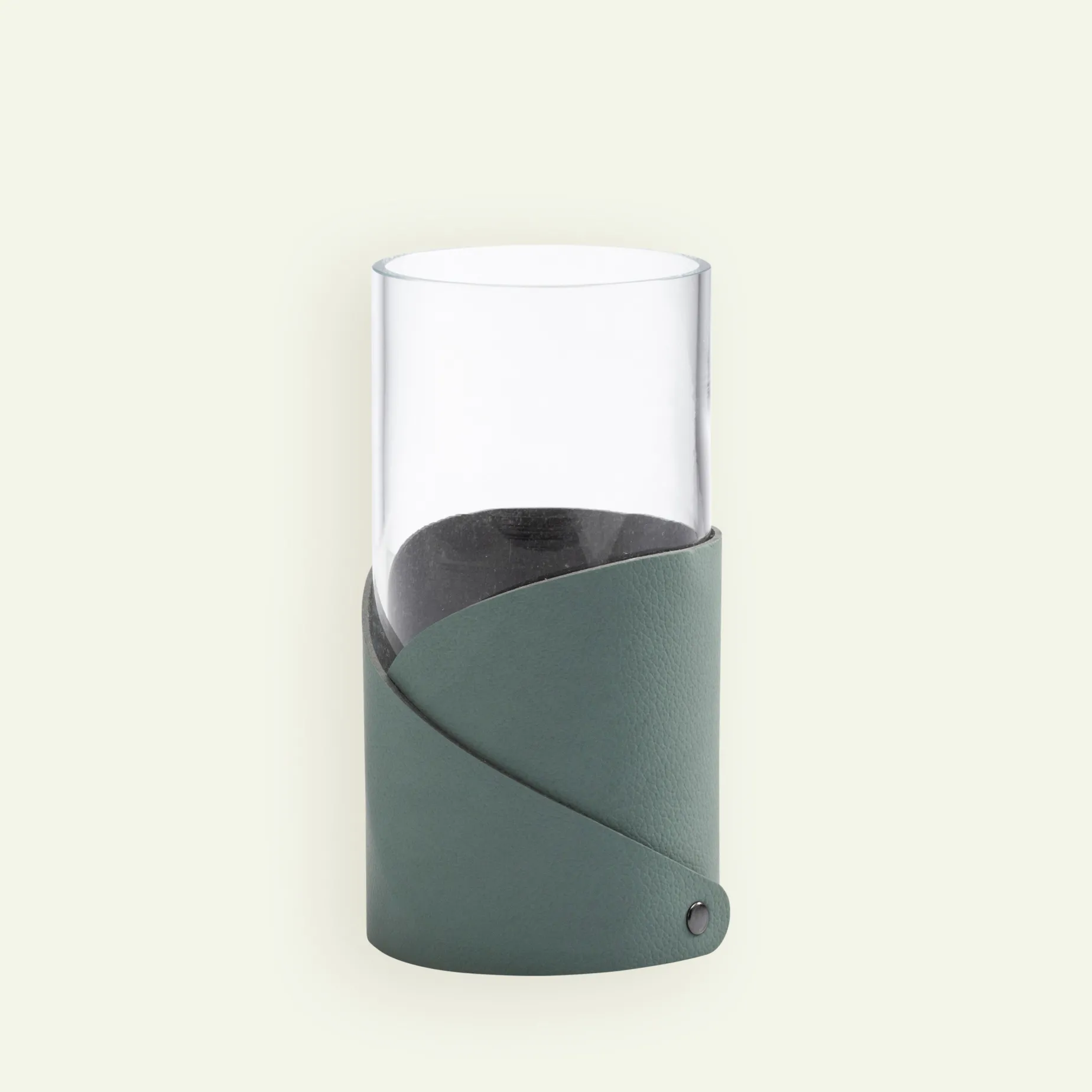 Lind DNA Fold vase 7,5 x 15 cm, Pastel Green Fyrklövern