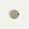 Lovely Linen Breezy glassbrikke Ø 10 cm 4-pk, Natural Beige Fyrklövern