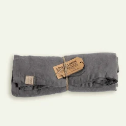 Lovely Linen Lovely duk 145 x 250 cm, Dark Grey Fyrklövern