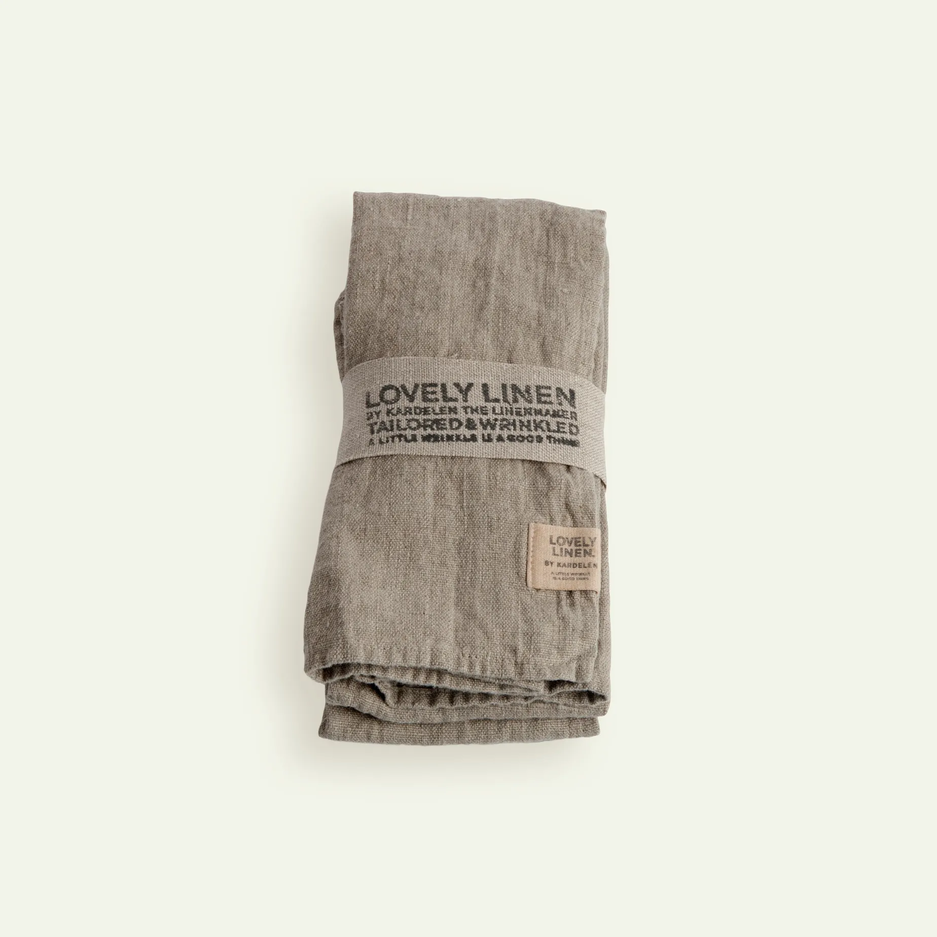 Lovely Linen Lovely serviett 45 x 45 cm 4-pk, Natural Beige Fyrklövern