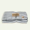 Lovely Linen Misty duk 145 x 250 cm, Stripe Black Fyrklövern