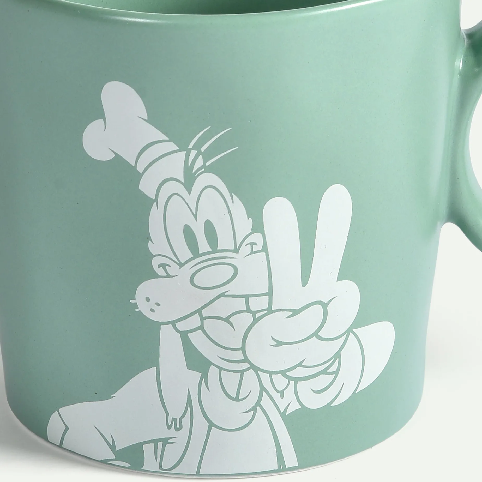 Mickey & Friends Langbein krus 32 cl, "Feeling Goofy!" Fyrklövern