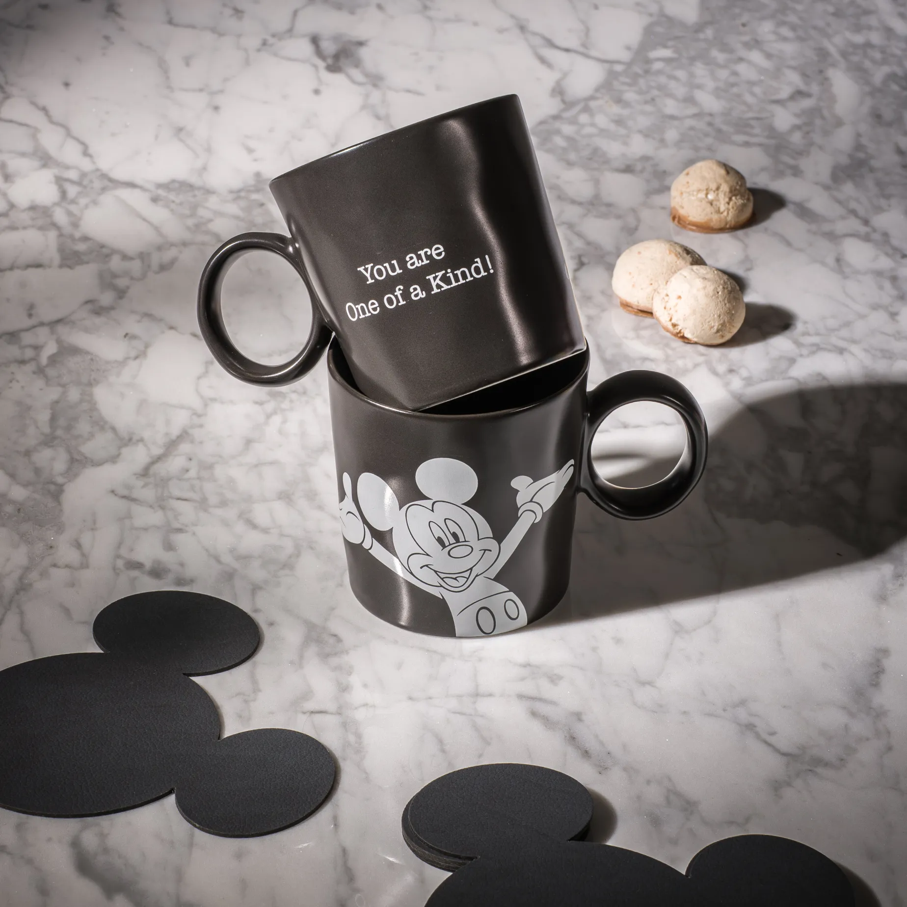 Mickey & Friends Mikke Mus krus 32 cl , "You are One of a Kind!" Fyrklövern