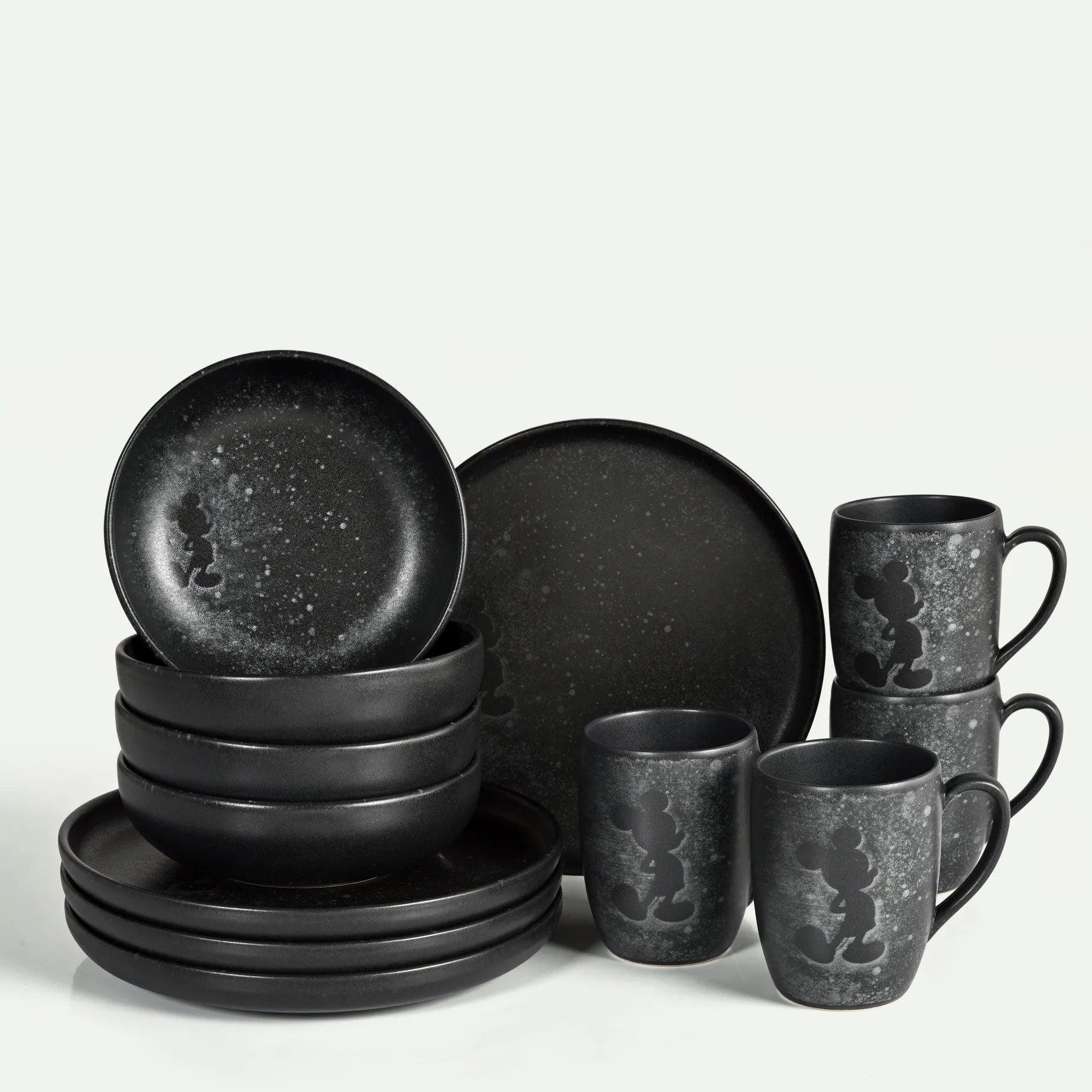 Mickey Mouse Midnight frokostsett i 12 deler Fyrklövern