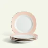 Moments asjett rosa 19 cm 4-pk Fyrklövern