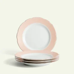 Moments asjett rosa 19 cm 4-pk Fyrklövern