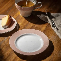 Moments asjett rosa 19 cm 4-pk Fyrklövern