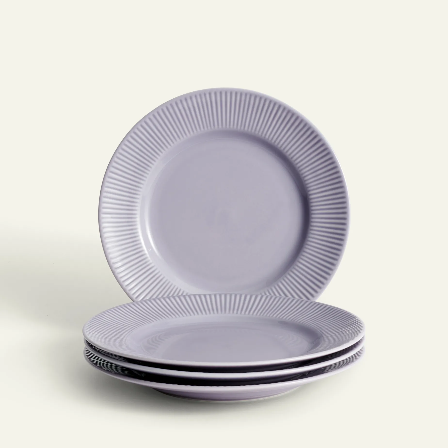 Nordic Dawn asjett 21 cm 4-pk, Lyng Fyrklövern