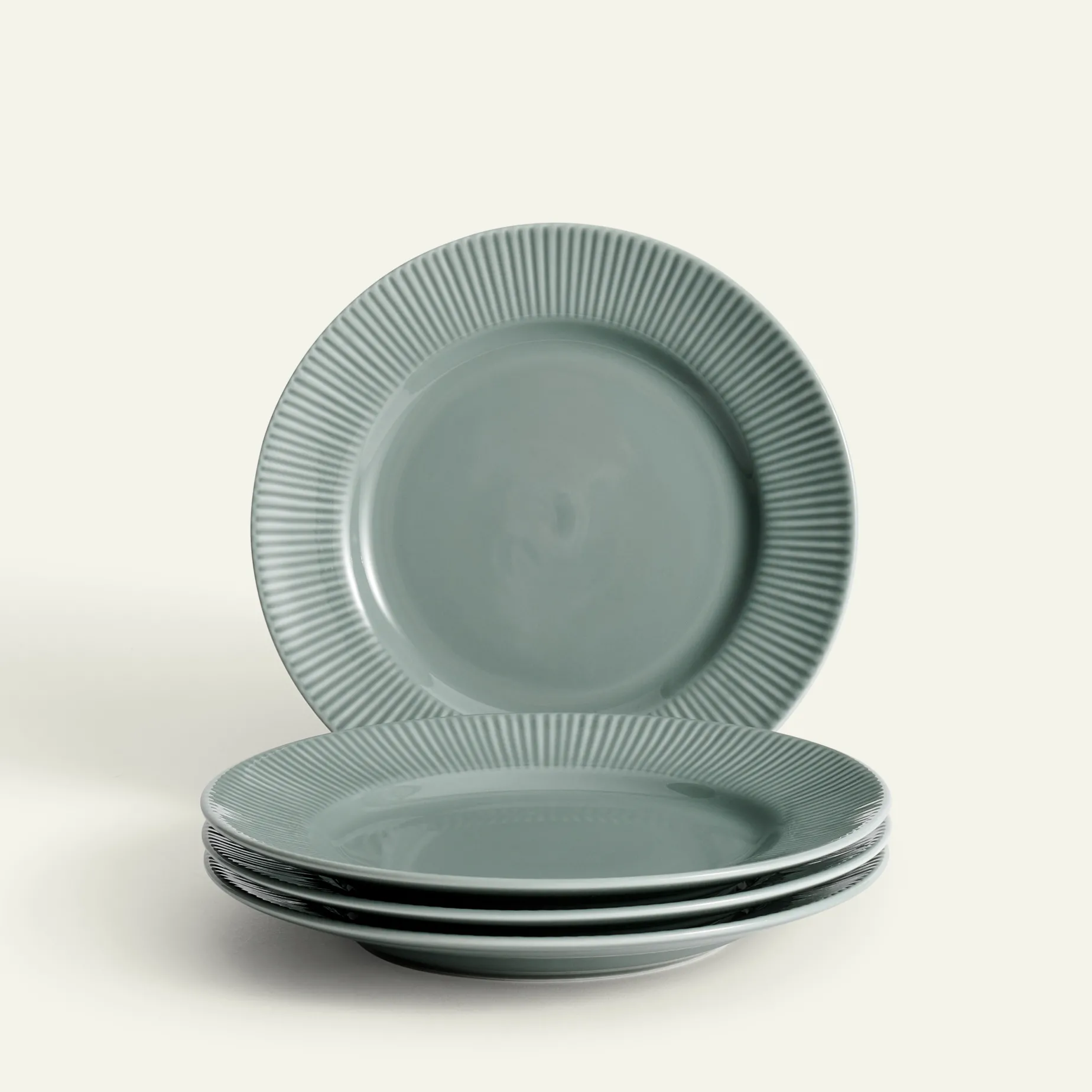 Nordic Dawn asjett 21 cm 4-pk, Dugg Fyrklövern