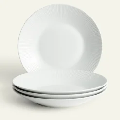 Nordic Dawn dyp tallerken 25 cm 4-pk, Glimt Fyrklövern