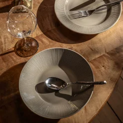 Nordic Dawn dyp tallerken 25 cm 4-pk, bark Fyrklövern