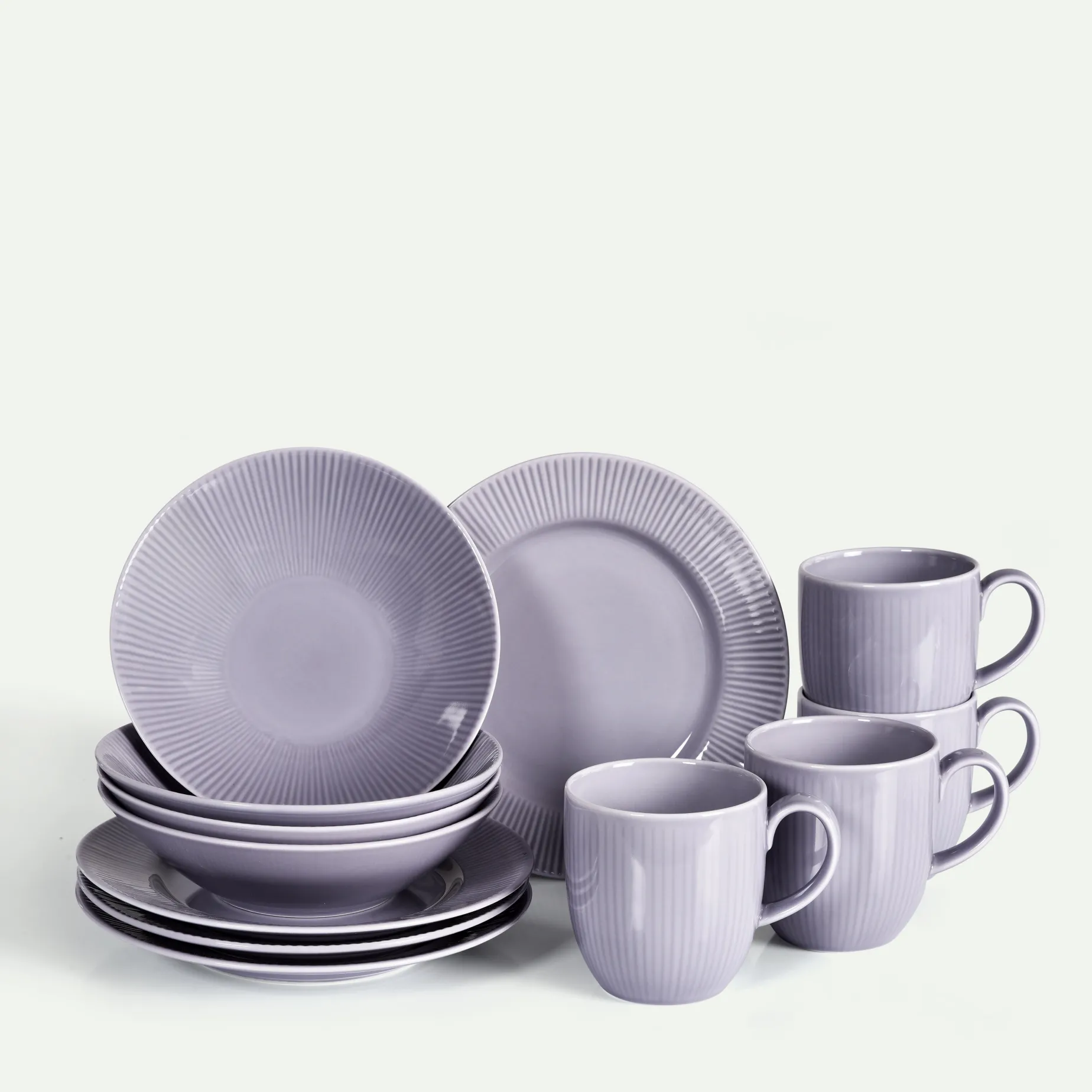 Nordic Dawn frokostsett i 12 deler, Lyng Fyrklövern