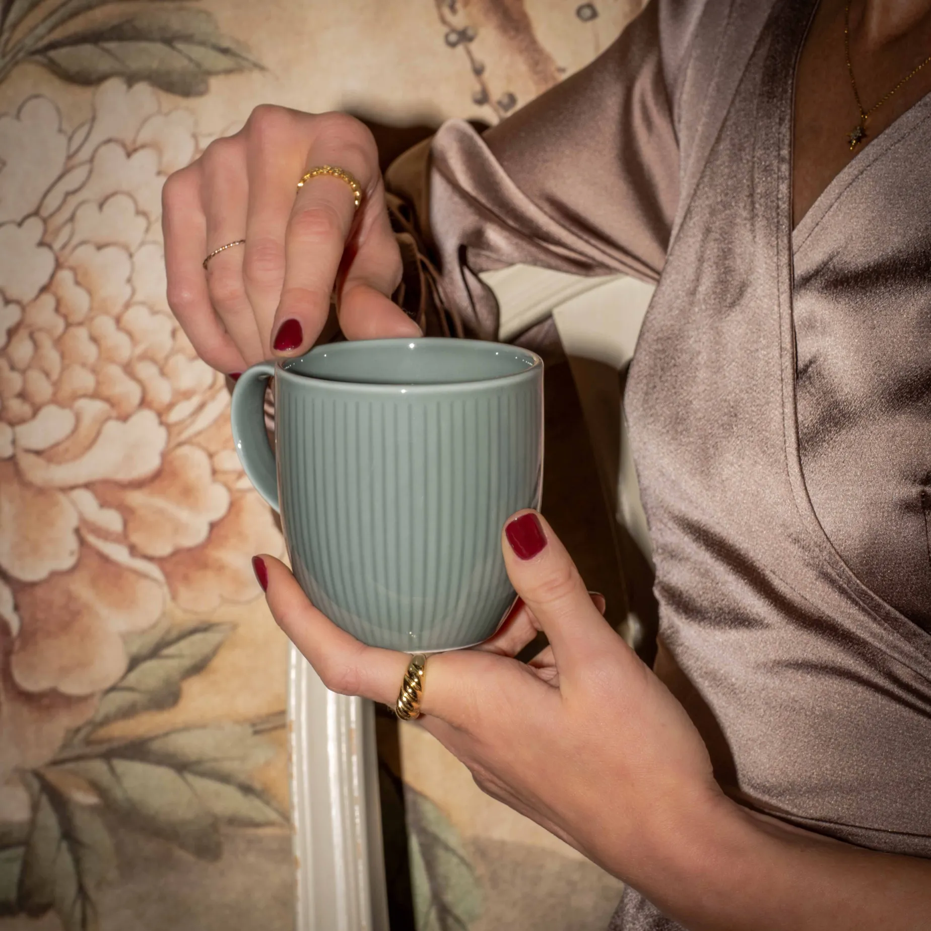 Nordic Dawn frokostsett i 12 deler, Dugg Fyrklövern