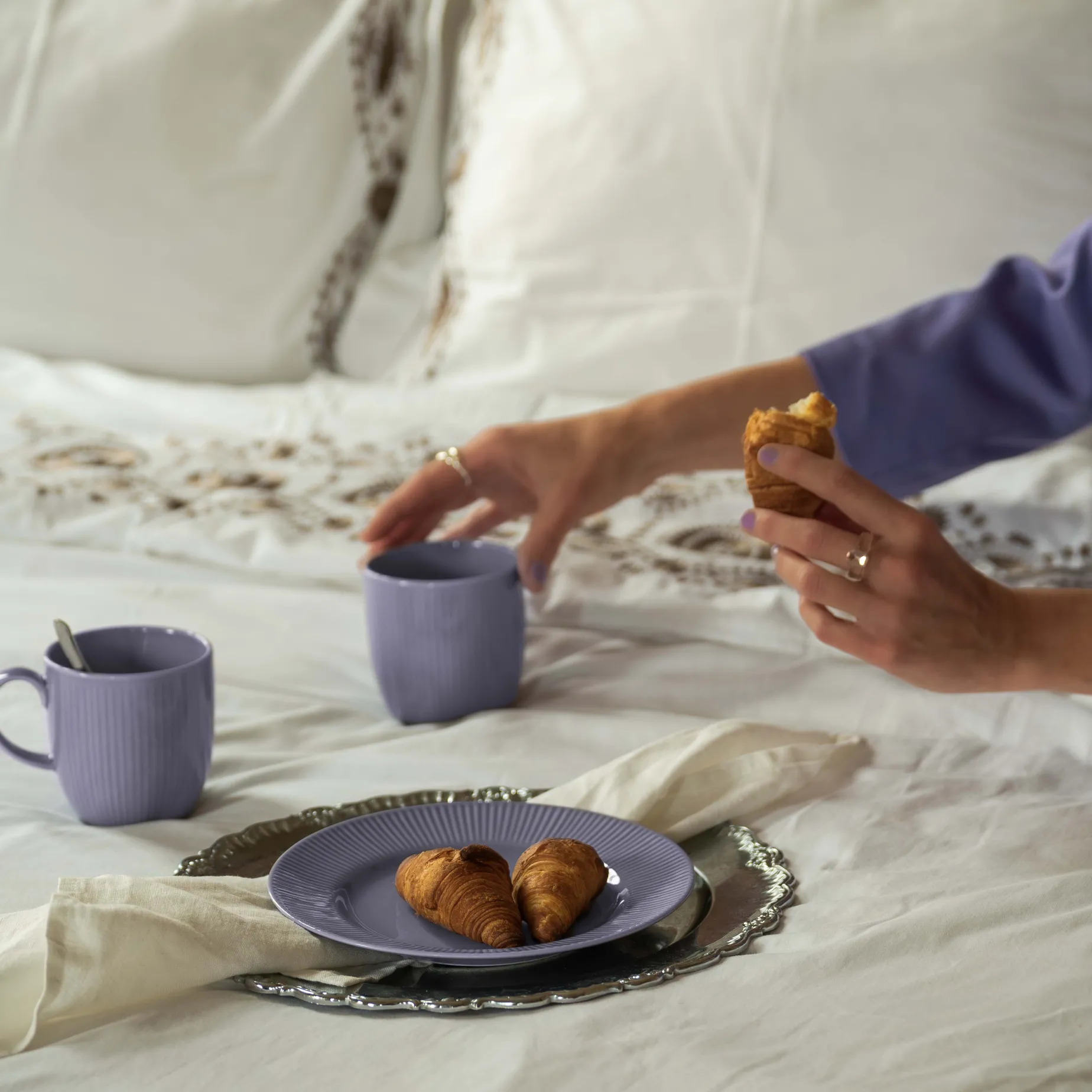 Nordic Dawn frokostsett i 12 deler, Lyng Fyrklövern