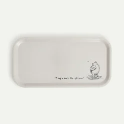 Ole Brumm brett Hug 43 x 22 cm, Brun Fyrklövern