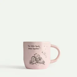 Ole Brumm krus Family 30 cl, Lys rosa Fyrklövern