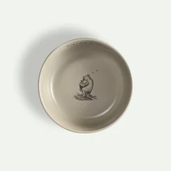 Ole Brumm skål Hug 15 cm, Brun Fyrklövern