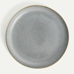 Pepper serveringsfat med gullkant 36 cm Fyrklövern