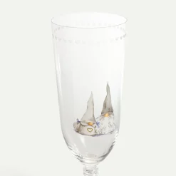 Åsas Jul Hvit ølglass 40 cl 4-pk Fyrklövern